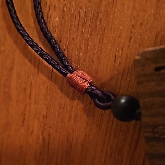 Hand Crafted Wooden Buddha Pendant Necklace - Picture 4 of 6